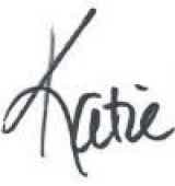 Katie Couric signature