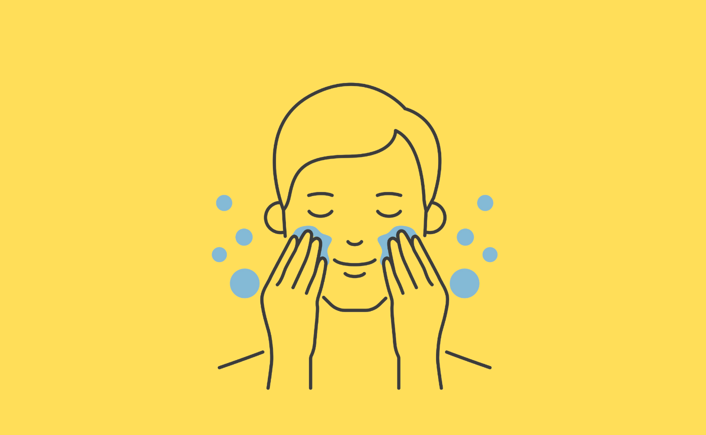 washing face animation