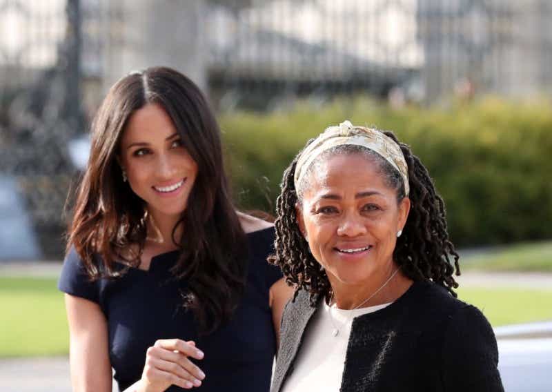 Meghan Markle and her mom