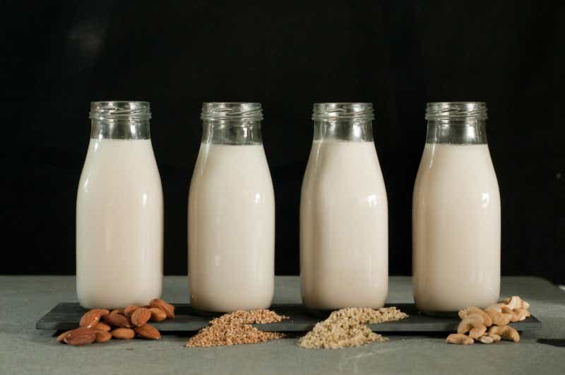 Variety of Milk Substitutes