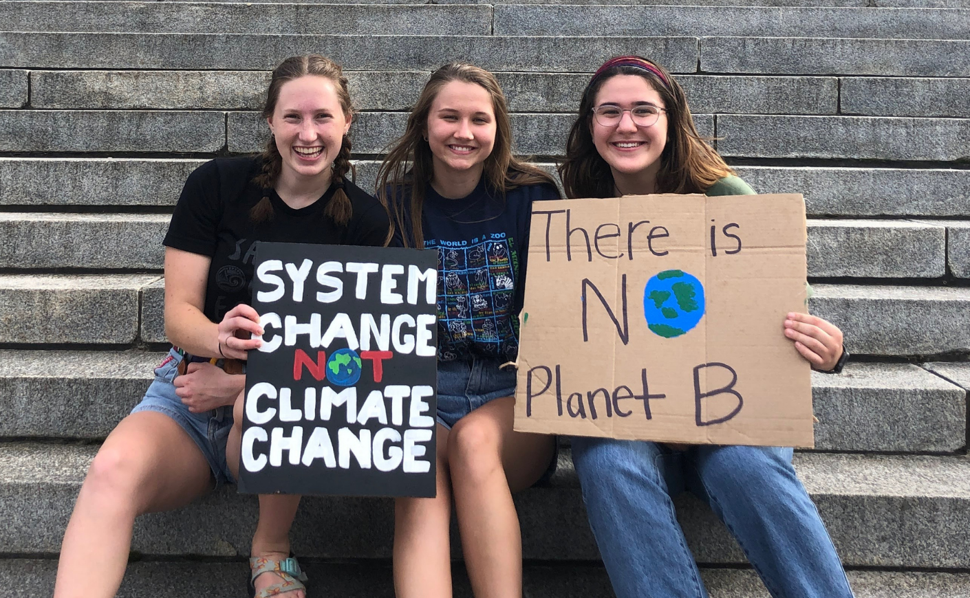 university of nebraska student climate change protest