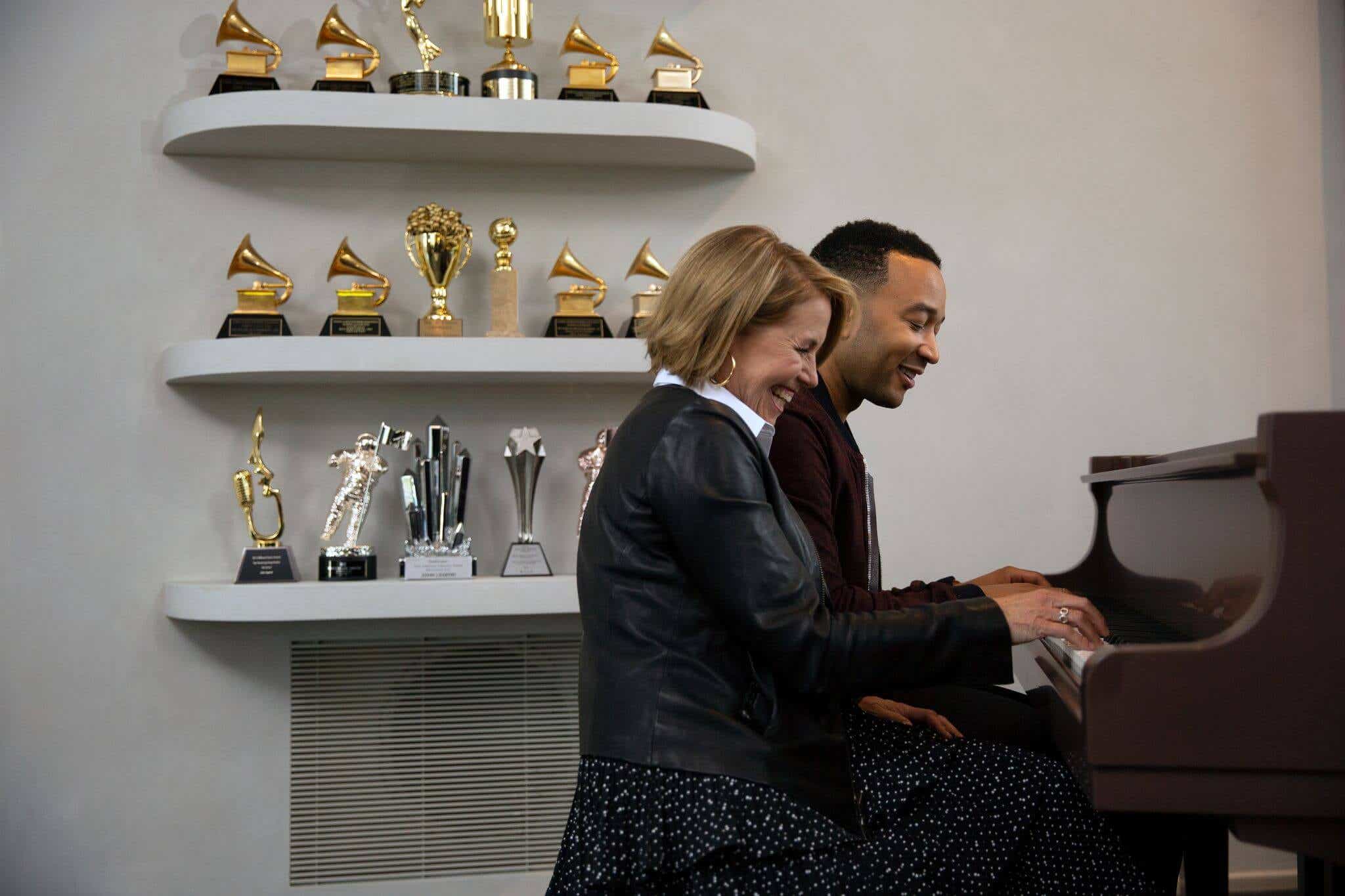 In Gillette's #TheBestMenCanBe series, Katie spoke with singer-songwriter John Legend.
