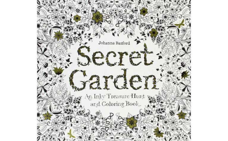 the secret garden adult coloring book