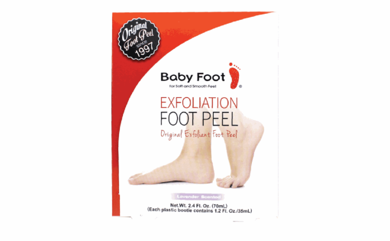 baby foot exfoliation foot peel