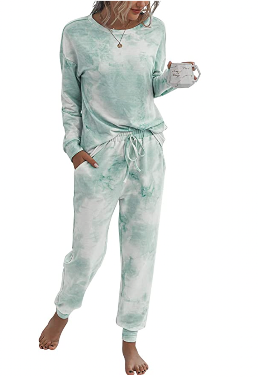 Tie-Dye Pajama Set