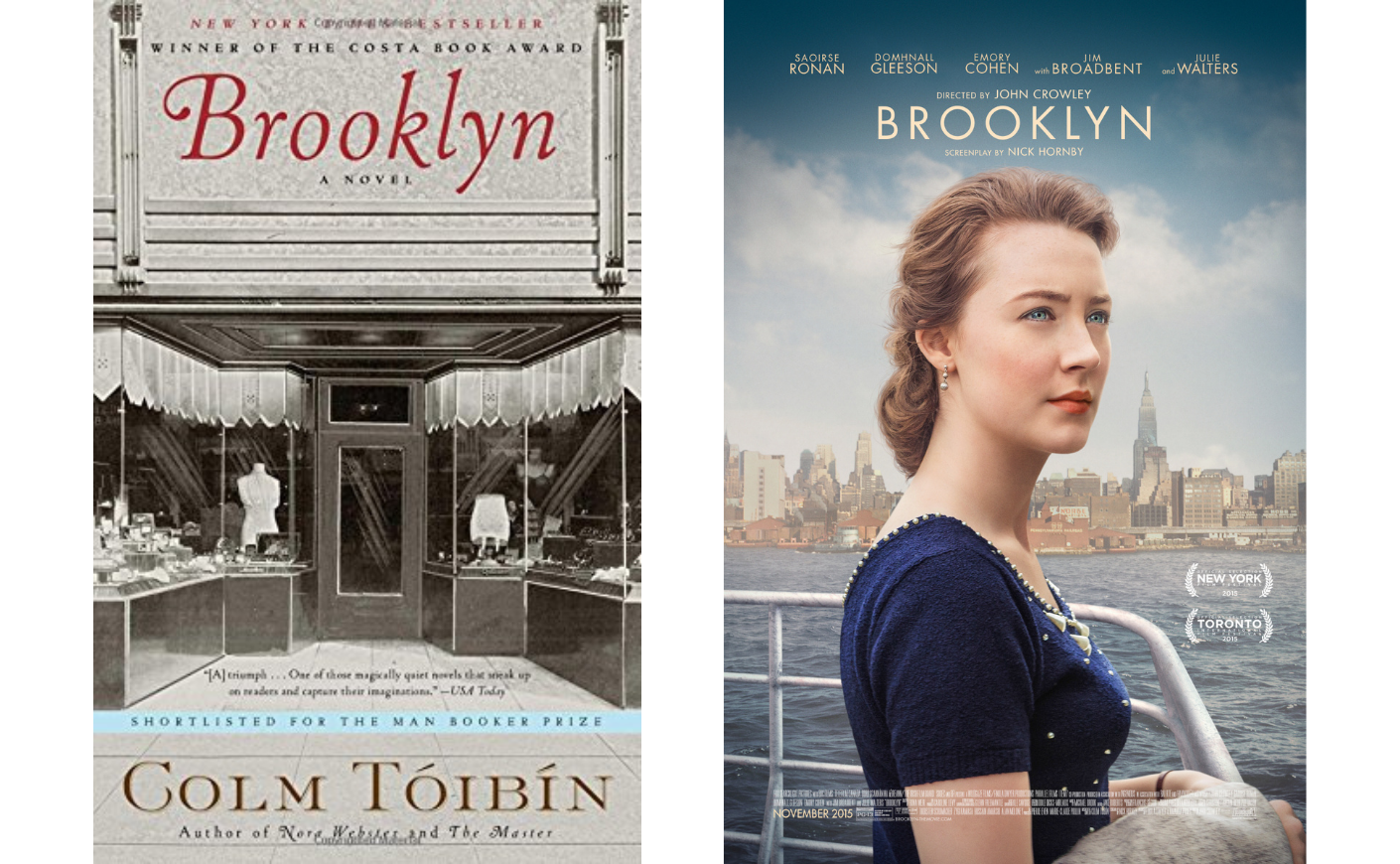 Brooklyn book, movie