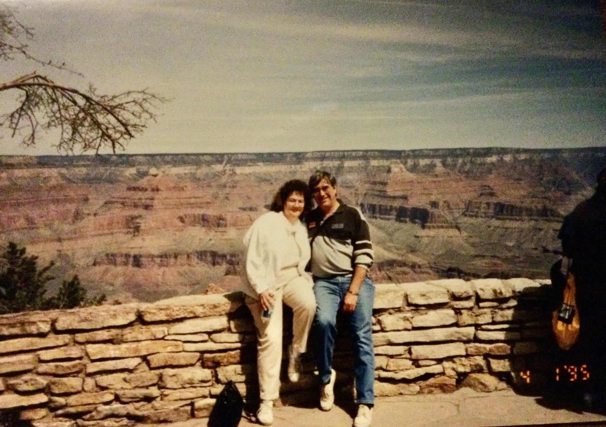 Sue Johns at Grand Canyon