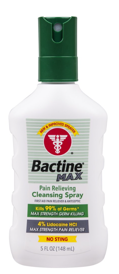 Bactine MAX First Aid Pain Relieving Spray