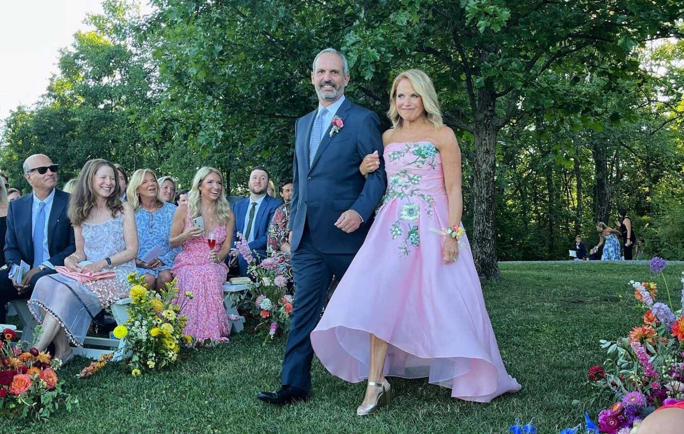 Mother of the Bride Groom Dresses Katie Couric s Mother of the