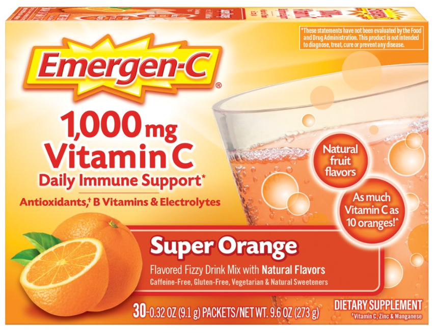 emergen-c vitamin c pack health and wellness family