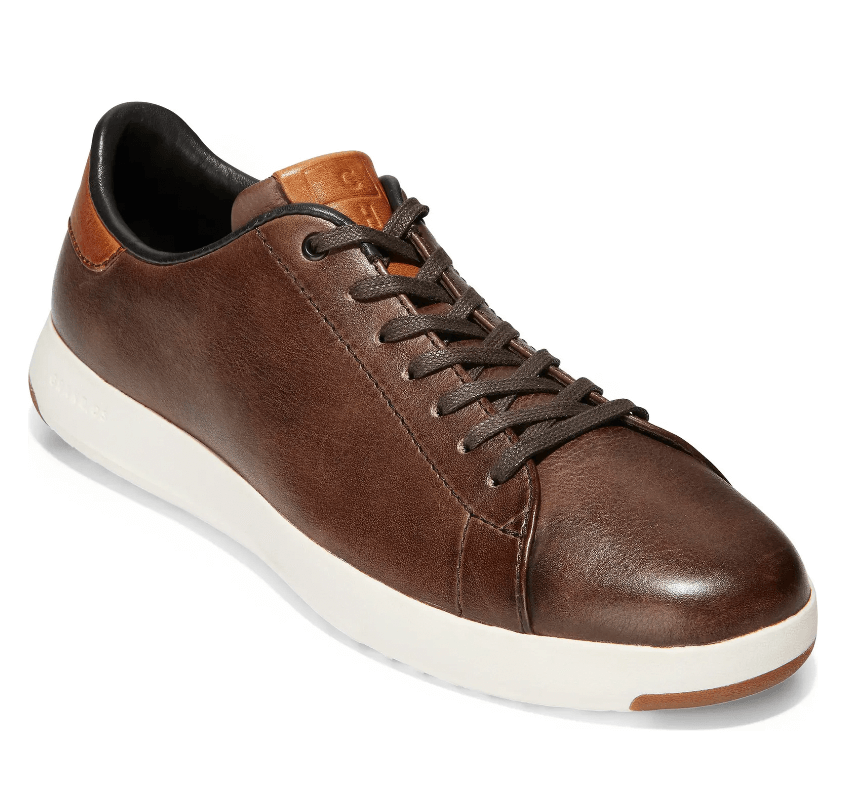 cole haan leather sneakers