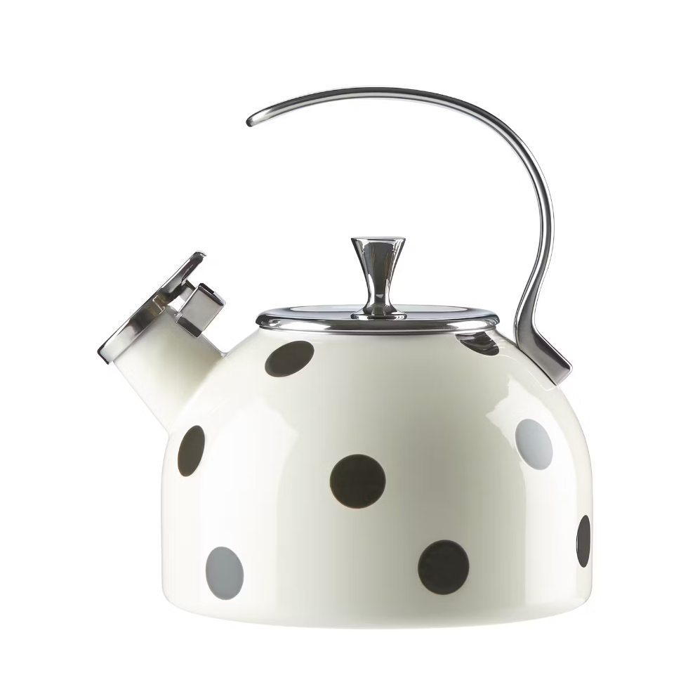 polka dot teapot