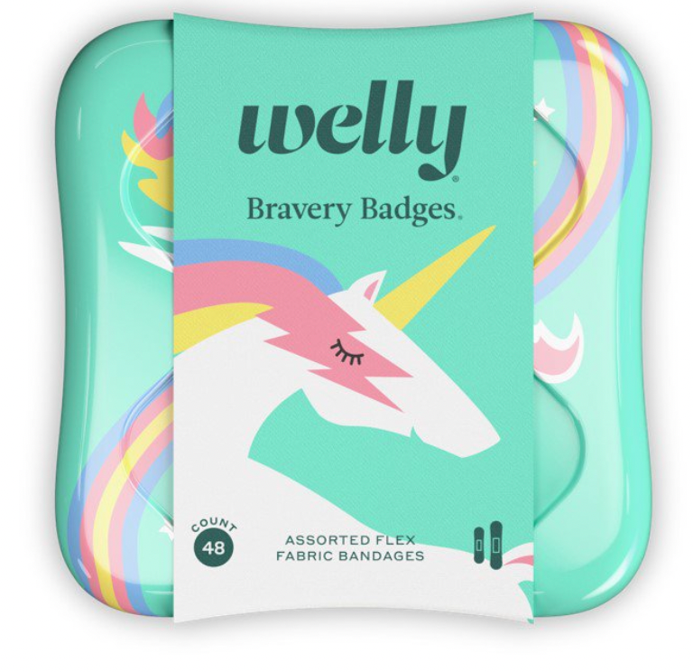 Welly Bravery Badges, Assorted Flex Fabric Bandages