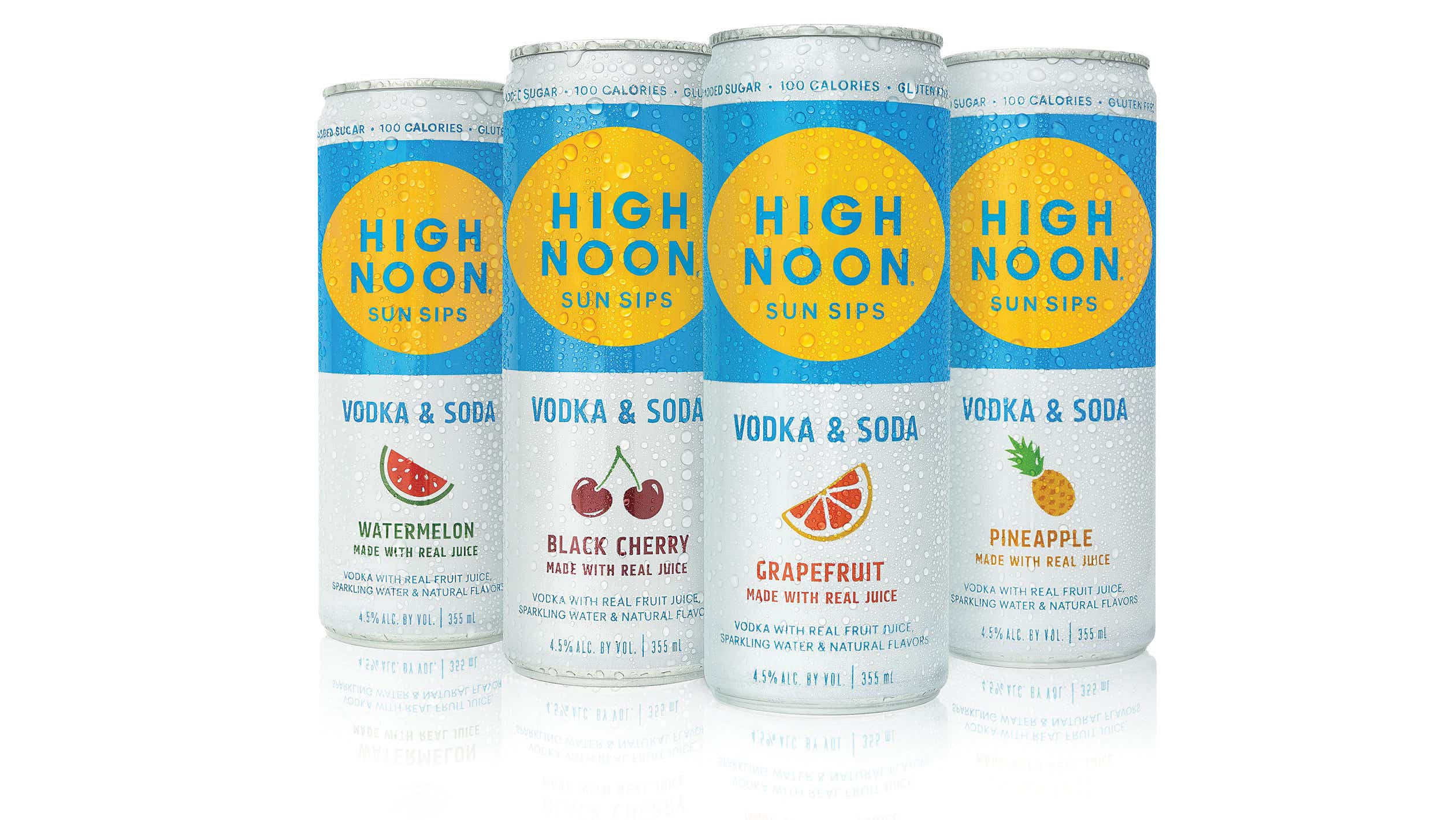High Noon Sun Sips Cans No Ice