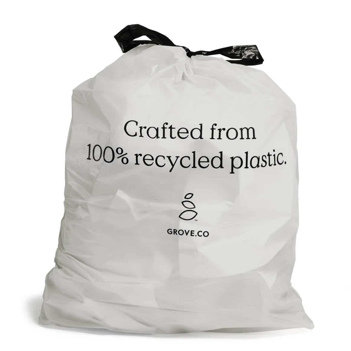 recycled trash bag