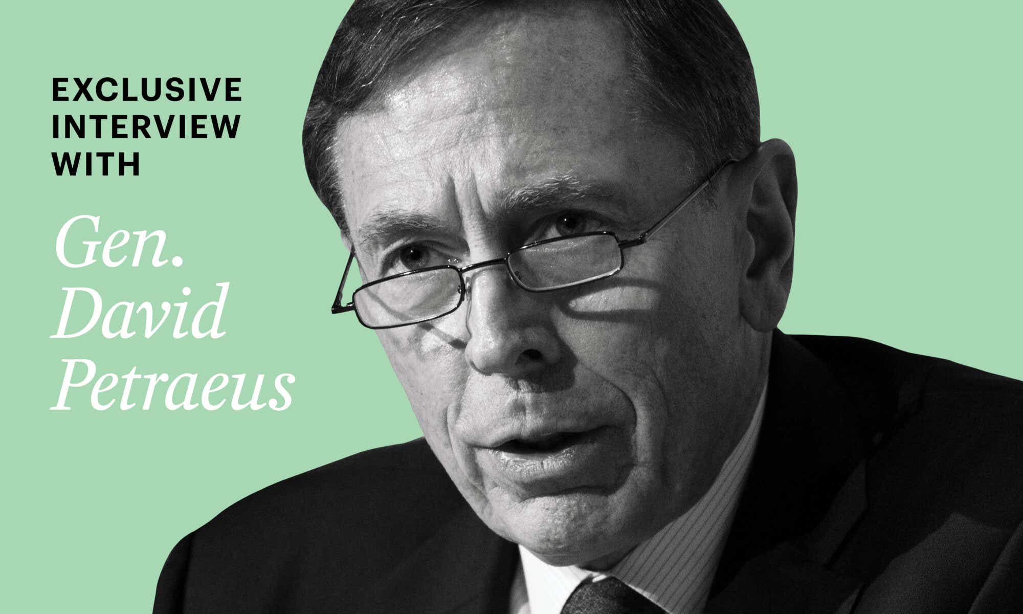 Retired General David Petraeus On The ‘Disastrous’ Fall Of Afghanistan ...