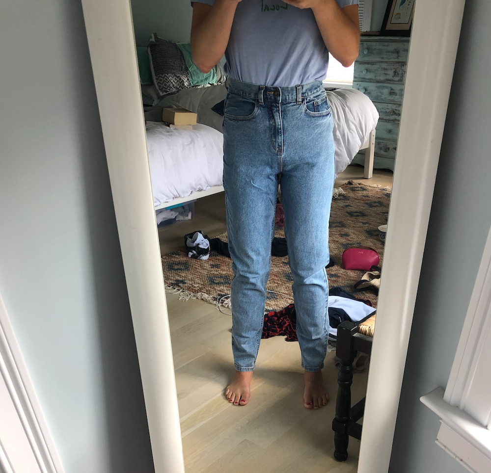 Mom jeans best sale size 6