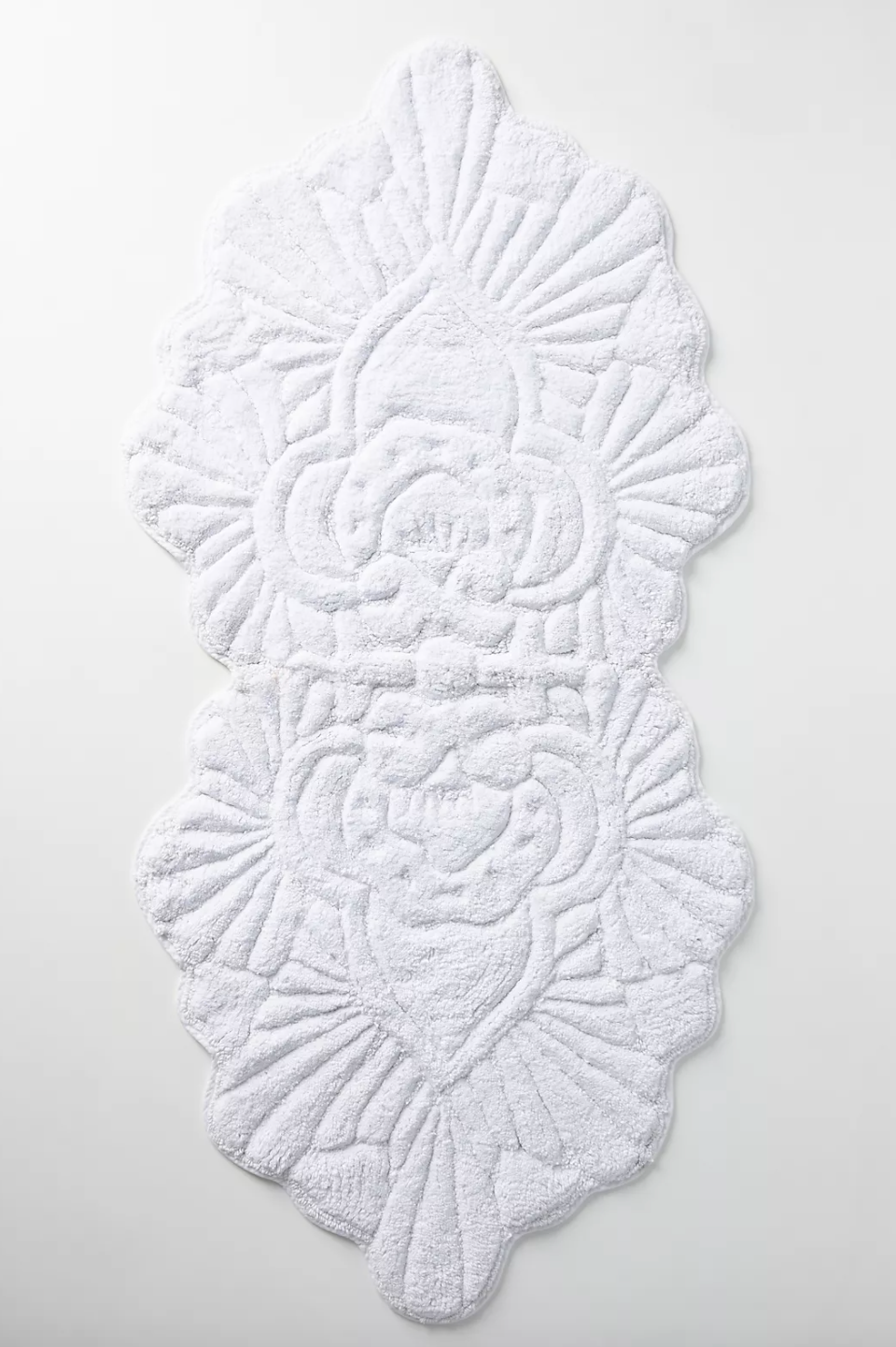 White Bath Mat