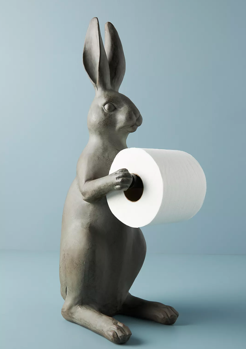 Rabbit toilet paper holder