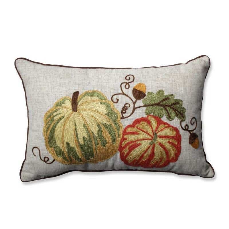 gourdy harvest pillow