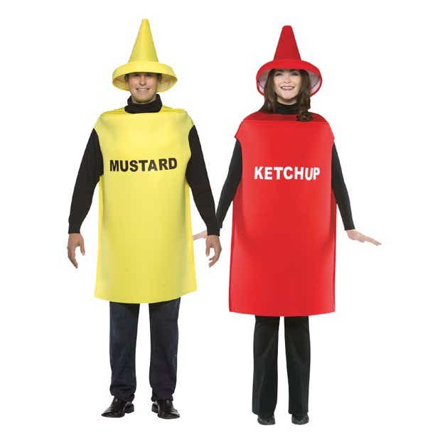Mustard and Ketchup costume