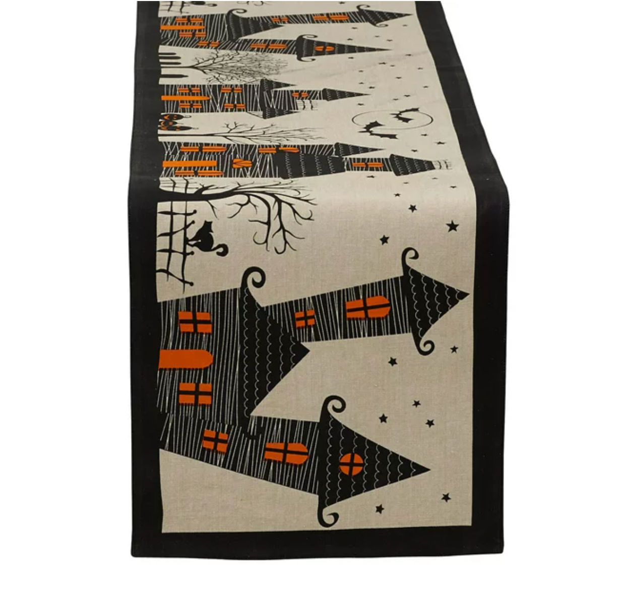 Haunted House Table Runner