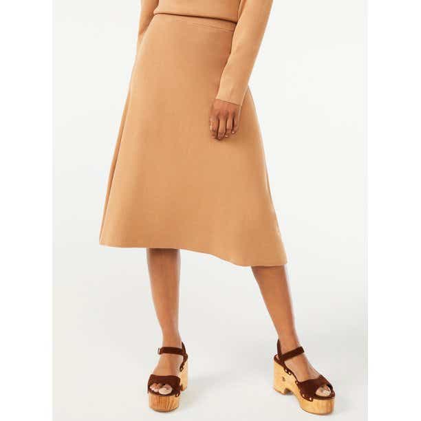Brown Acorn Skirt