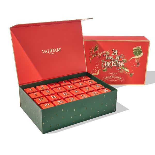 Christmas Tea Holiday Advent Calendar by Vahdam Teas