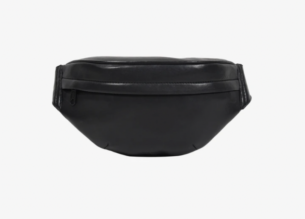 Hyer Goods - Upcycled Leather Fanny Pack - Olive