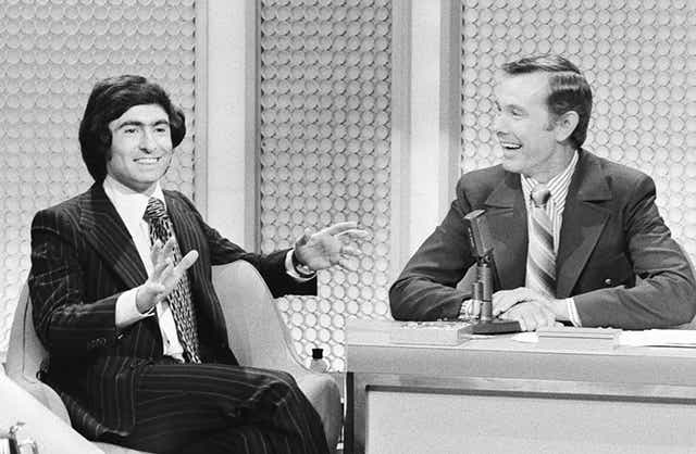 Old picture of David Steinberg on the Tonight Show in 1970