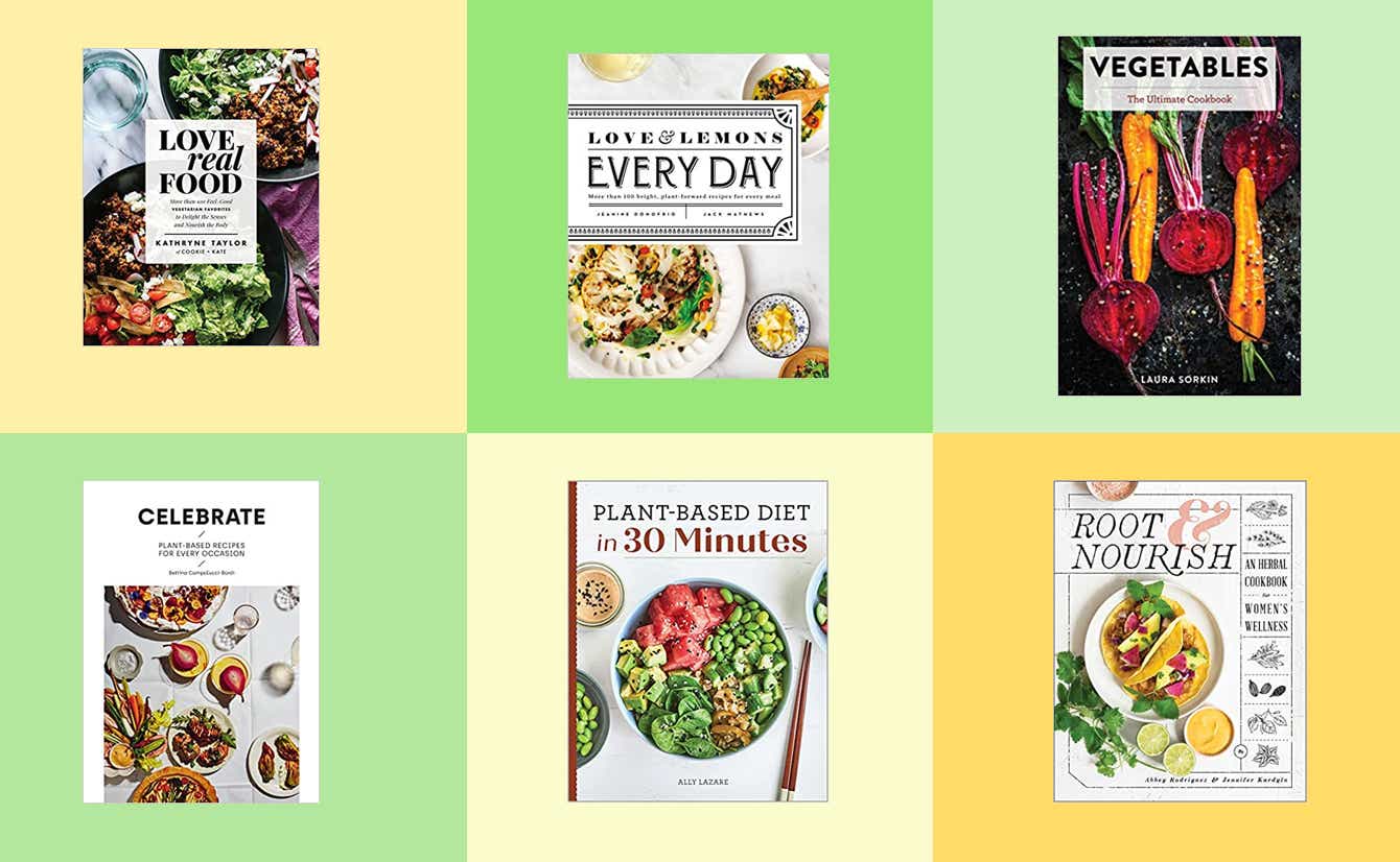 plant based recipes and cookbooks