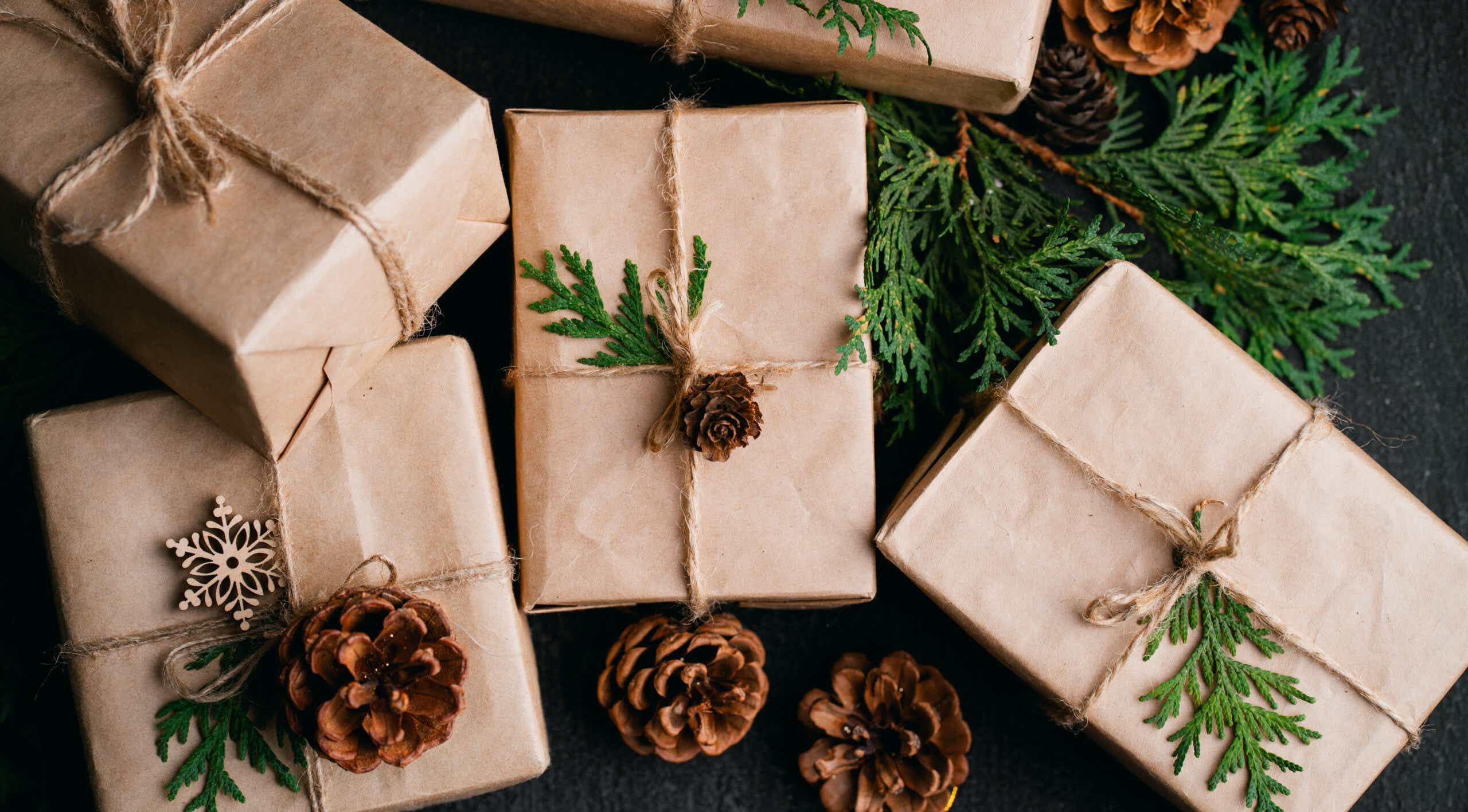 Beautifully wrapped gifts