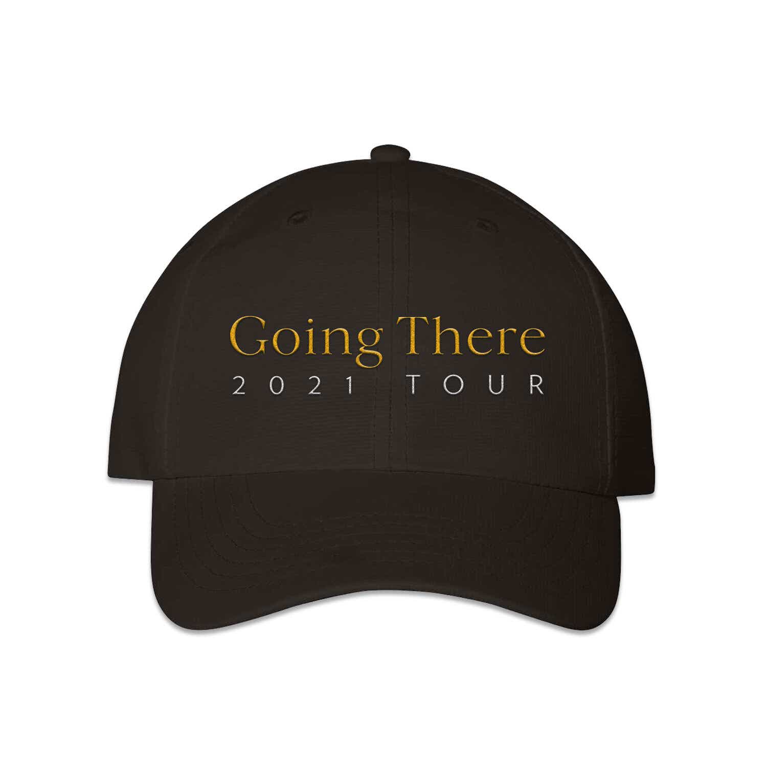 Going There Tour black golf hat