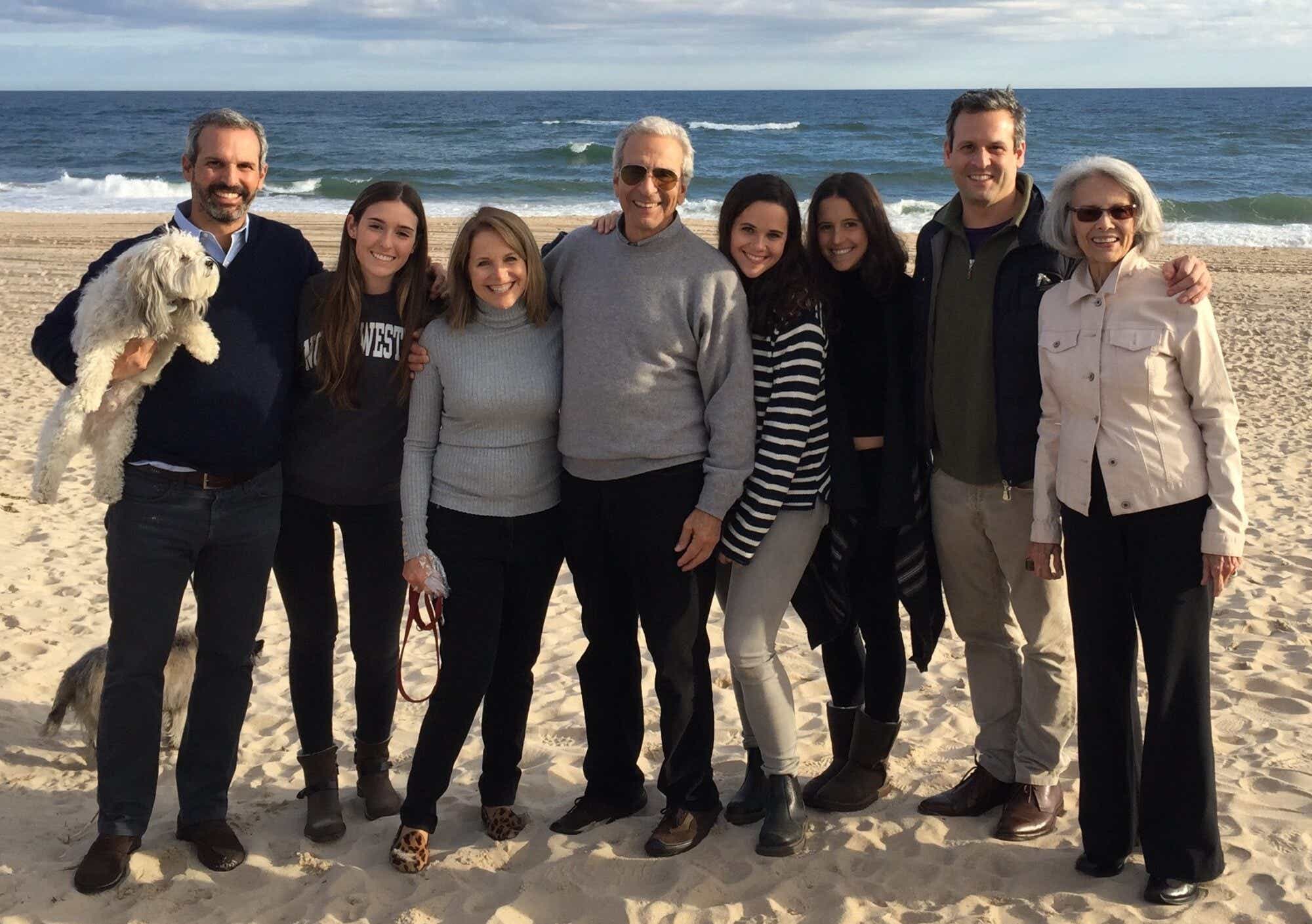 Molner, Allie, Katie, Herbie, Carrie, Ellie, David and Paula