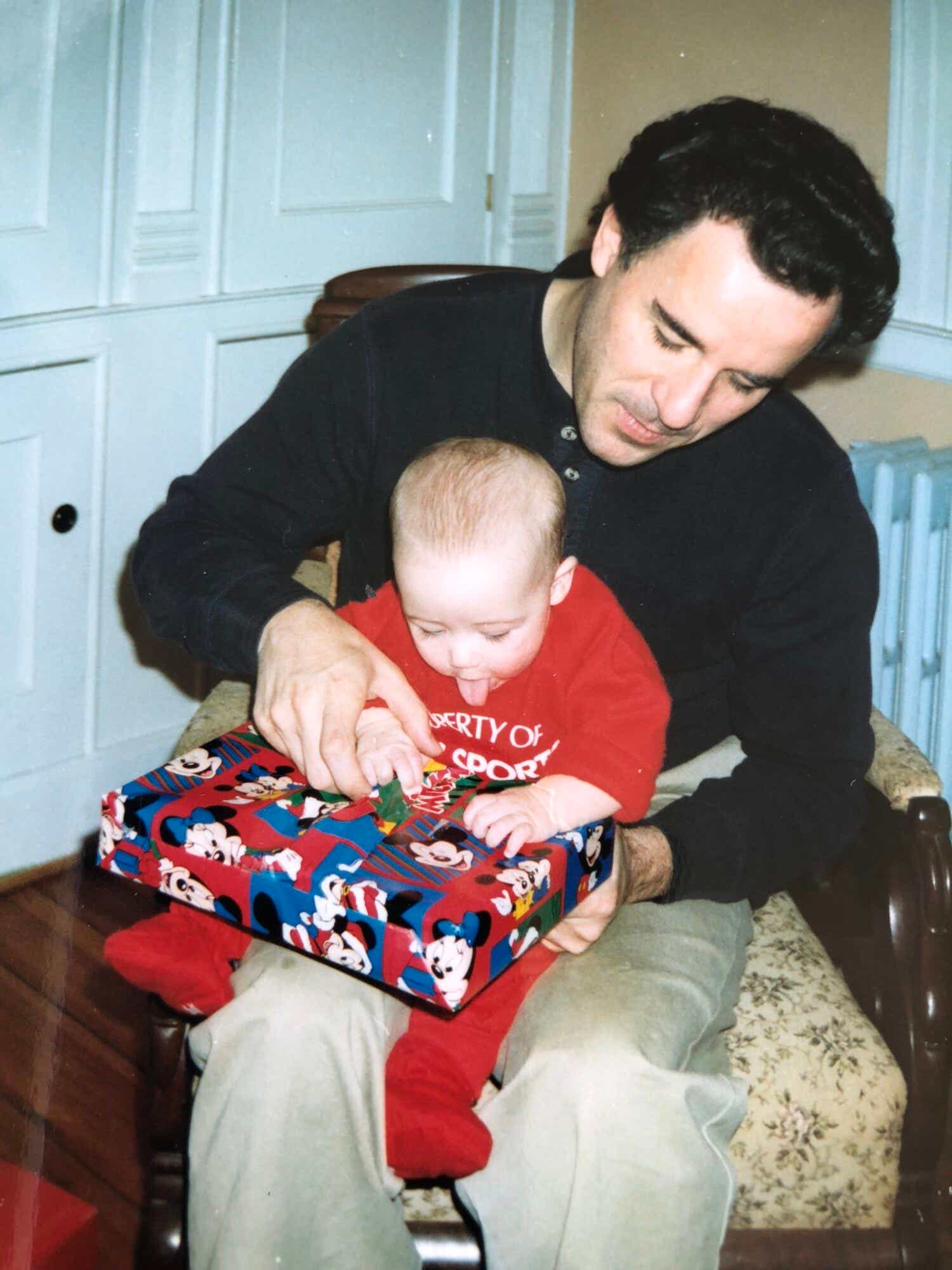 Jay and Carrie on Christmas