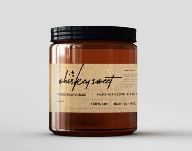Frères Branchiaux Whiskey Sweet Candle
