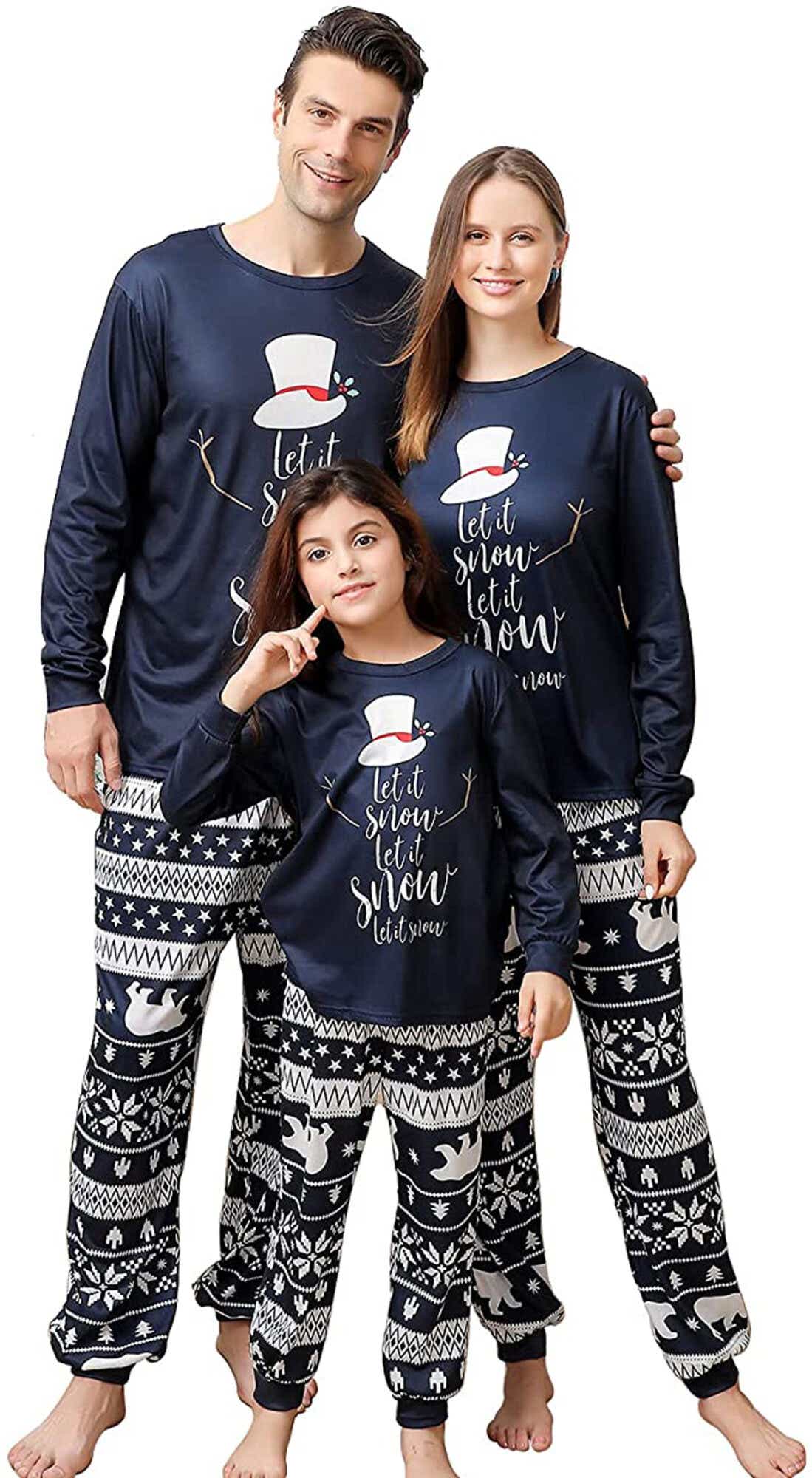 Kleding Dameskleding Pyjamas & Badjassen Sets 2022 Family Matching Christmas Pjamas Couples Matching Sleepwear Christmas Pajamas Outfit 