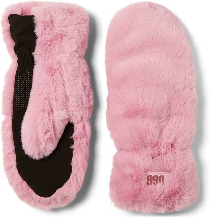 pink ugg mittens
