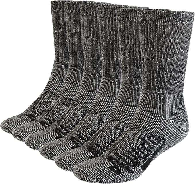 set of five gray socks