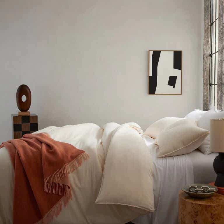 brooklinen Heathered Cashmere Duvet Cover