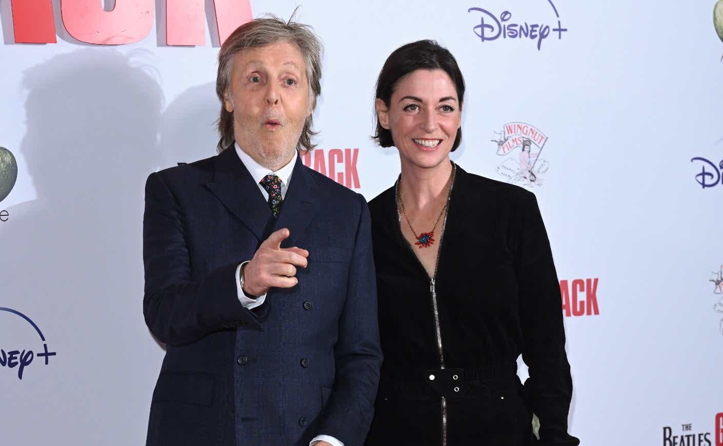 Paul McCartney and Mary McCartney