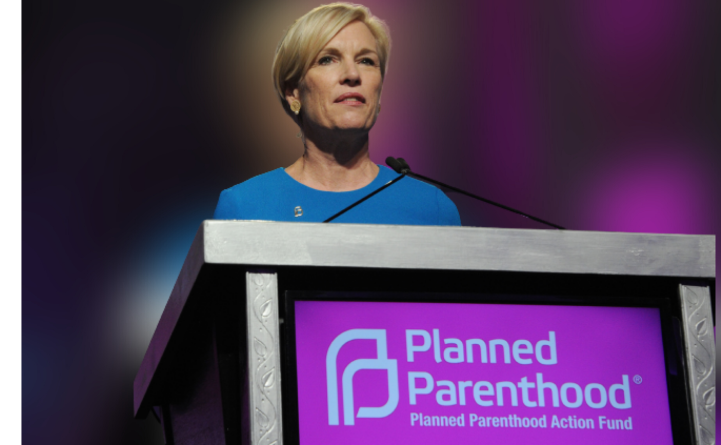 cecile richards speaking at a planned parenthood event