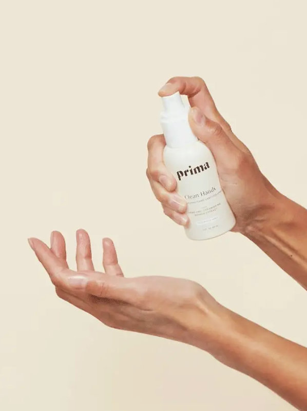 Prima Clean Hands Hydrating Hand Sanitizer Spray