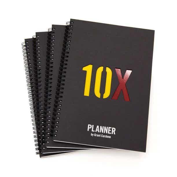 Walmart 10X Daily Planner 4-Pack: The Entrepreneur's Journal