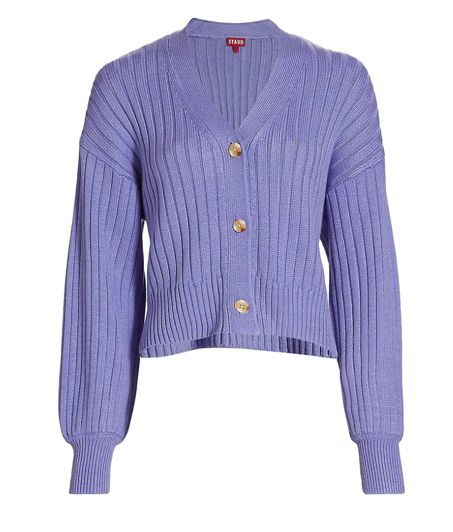 purple staud sweater