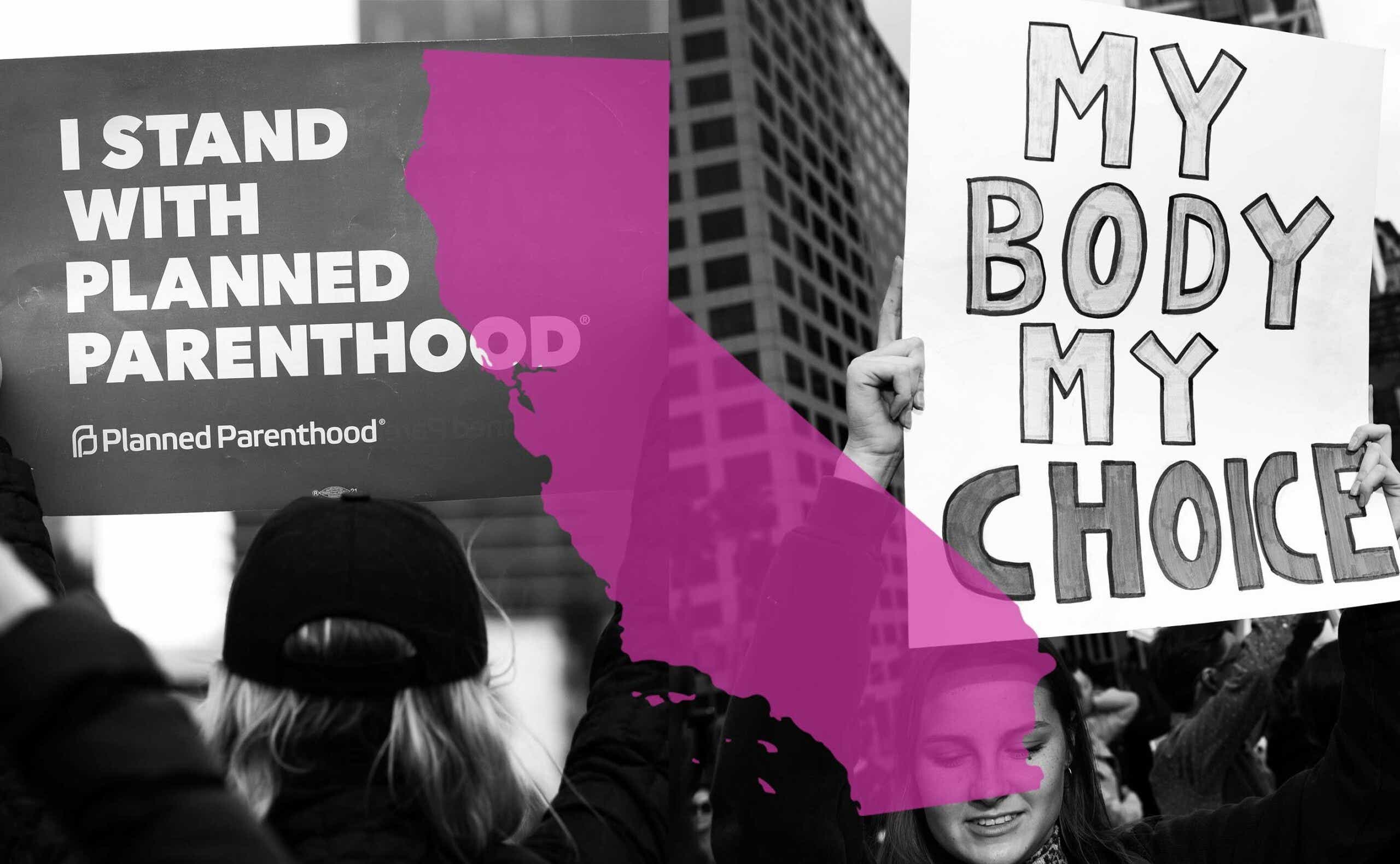 abortion advocates in California