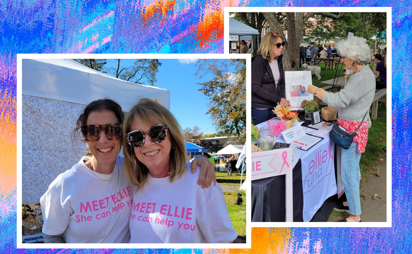 Nancy Wright volunteers for cancer charity The Ellie Fund