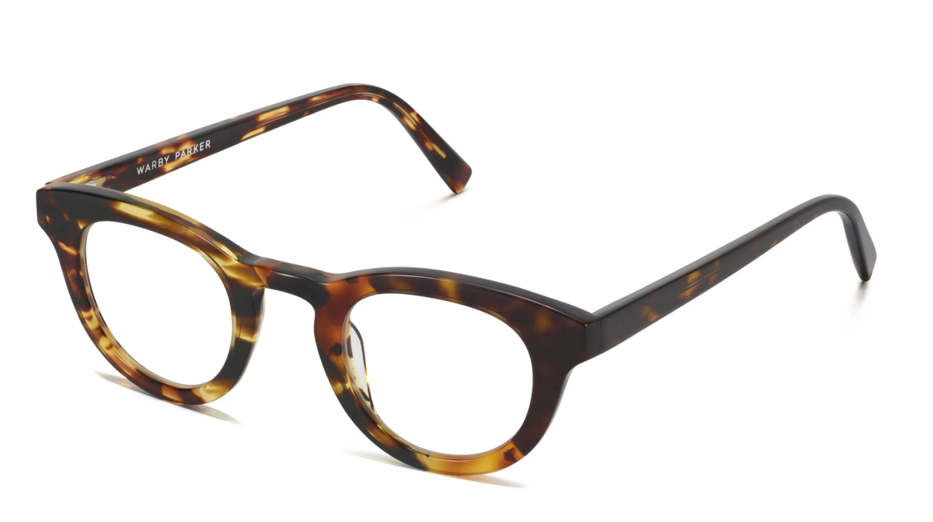 Warby Parker Gaines Reading Glasses Tortoise Collage II
