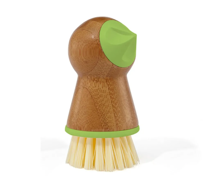 Full Circle Bubble Up Bamboo Dish Brush - World Market