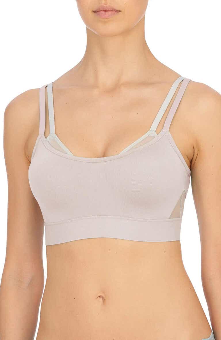 model wearing sports bra